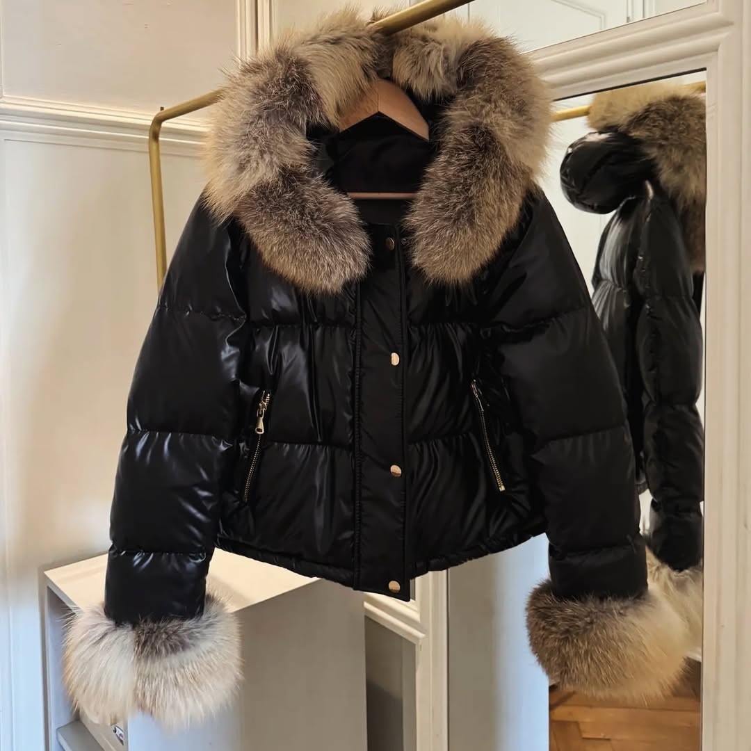 Z⚜️Genuine Fox Fur Puffer