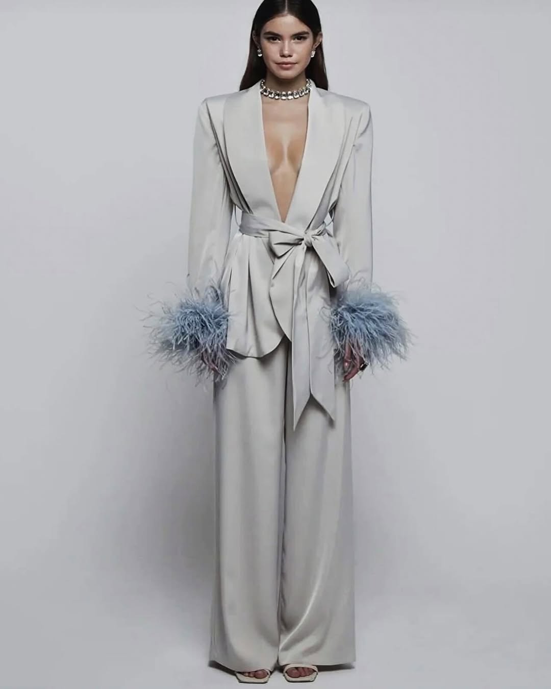 Greige Suit