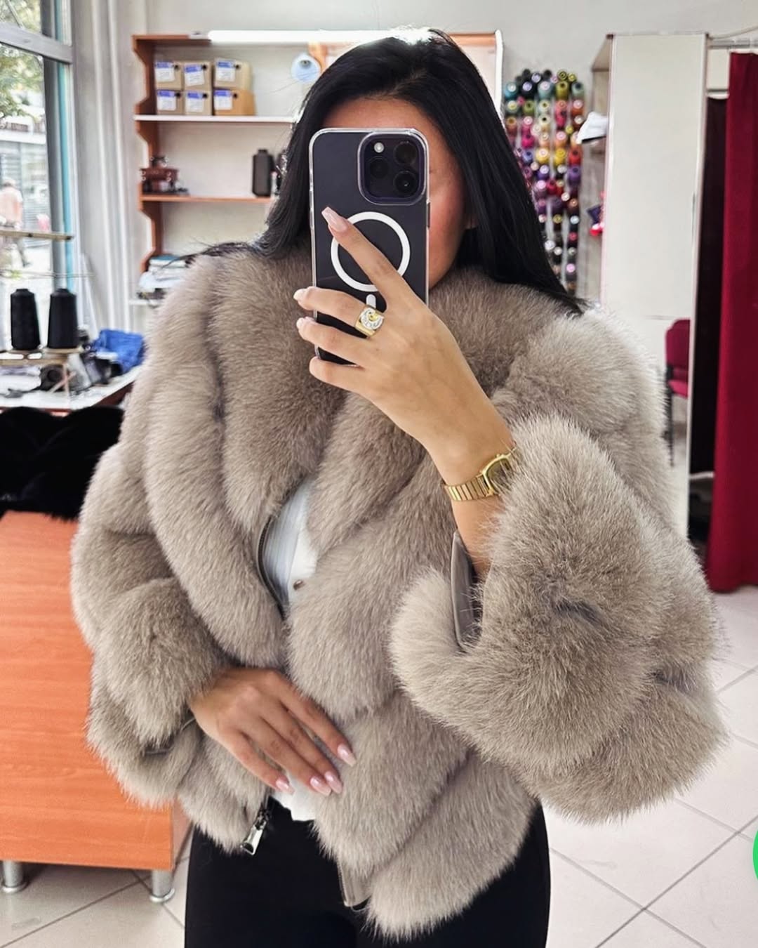 Fox Fur Coat