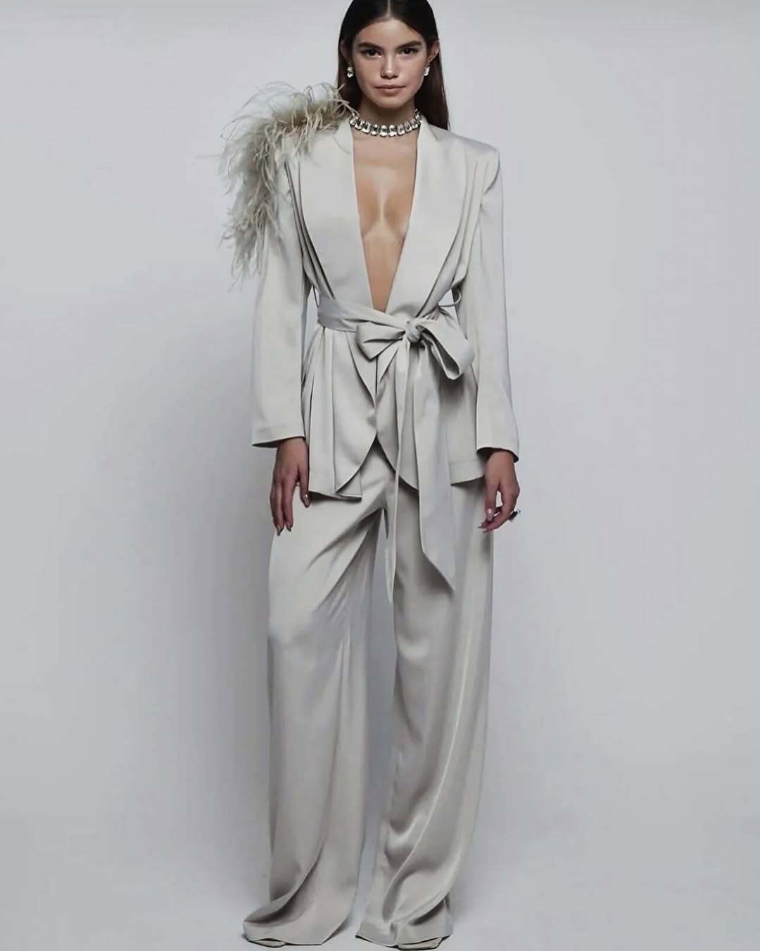 Greige Suit