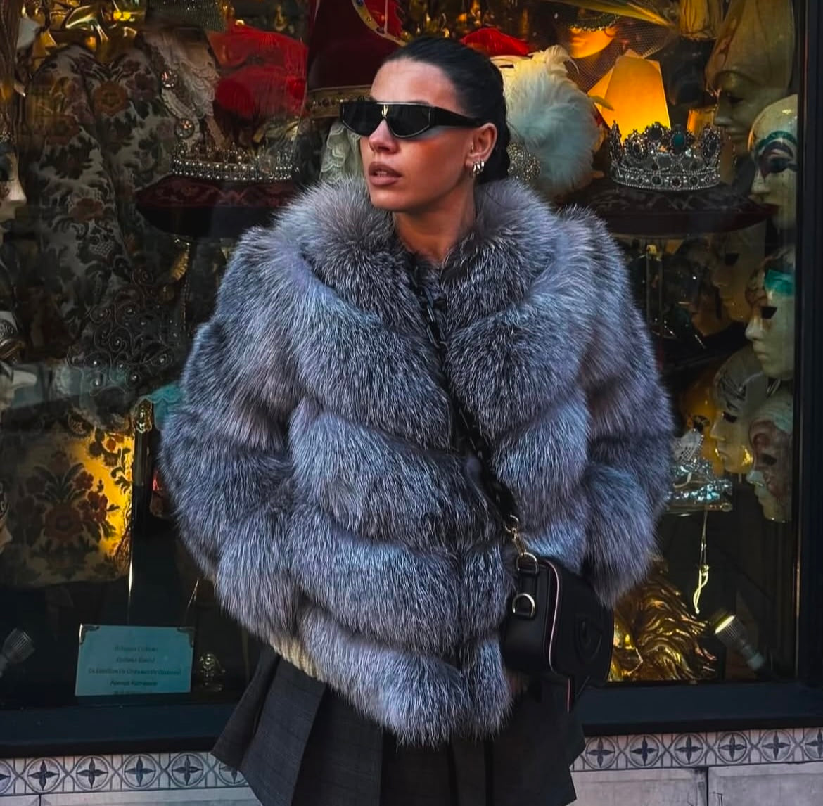 .⚜️Fox Fur Coat