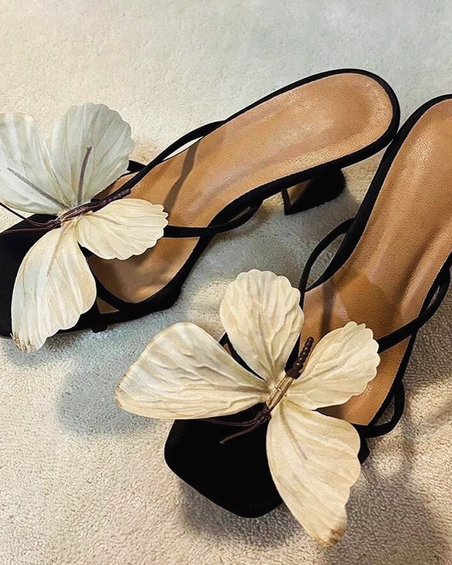 .NEW Butterfly Heels