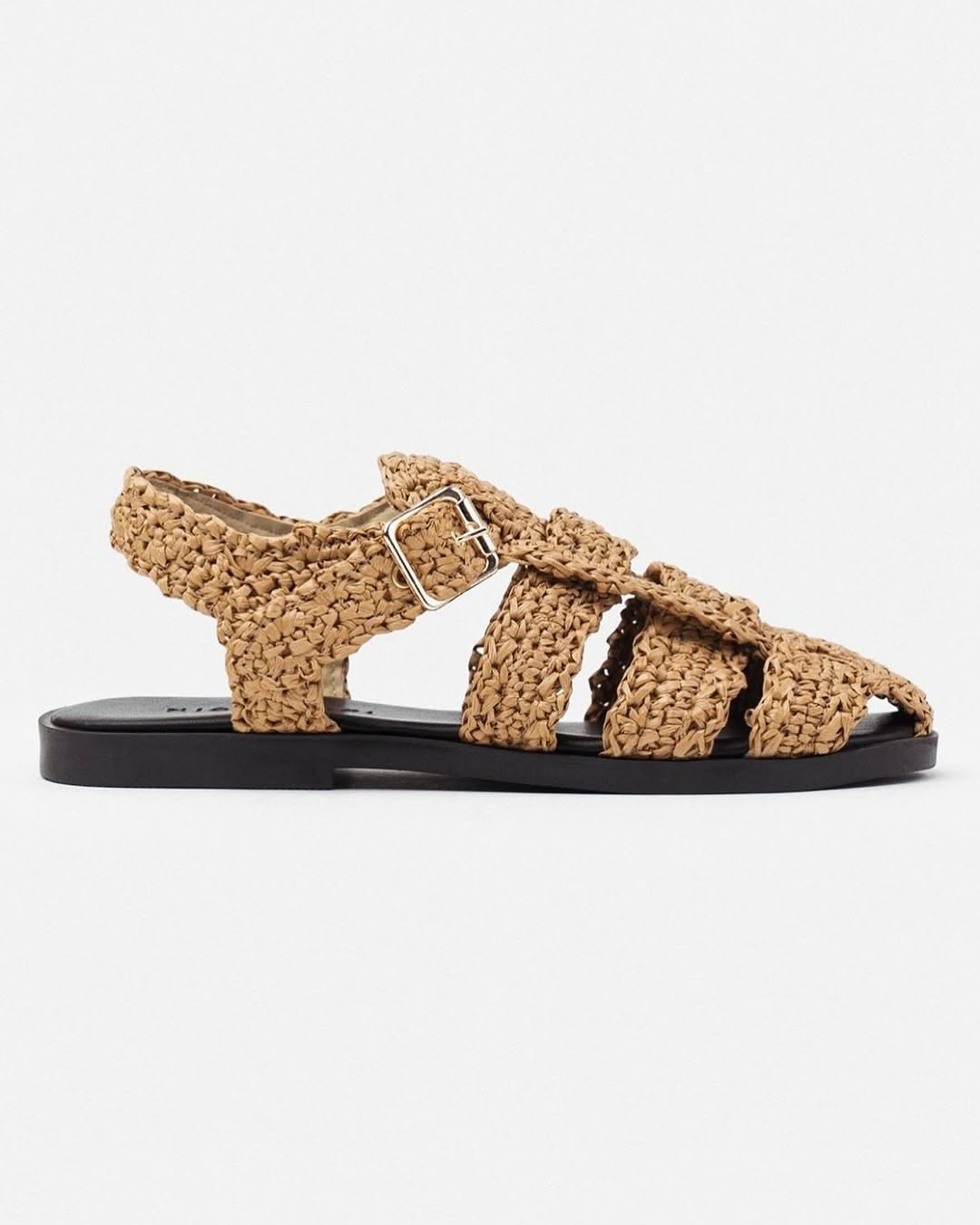 .NEW Ramona Straw Knit Sandals