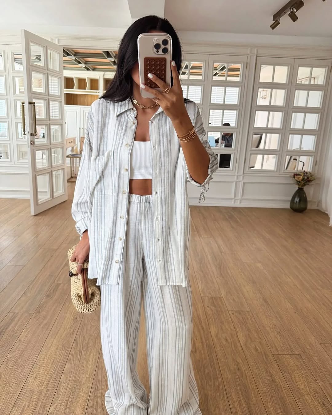 100% Linen Set
