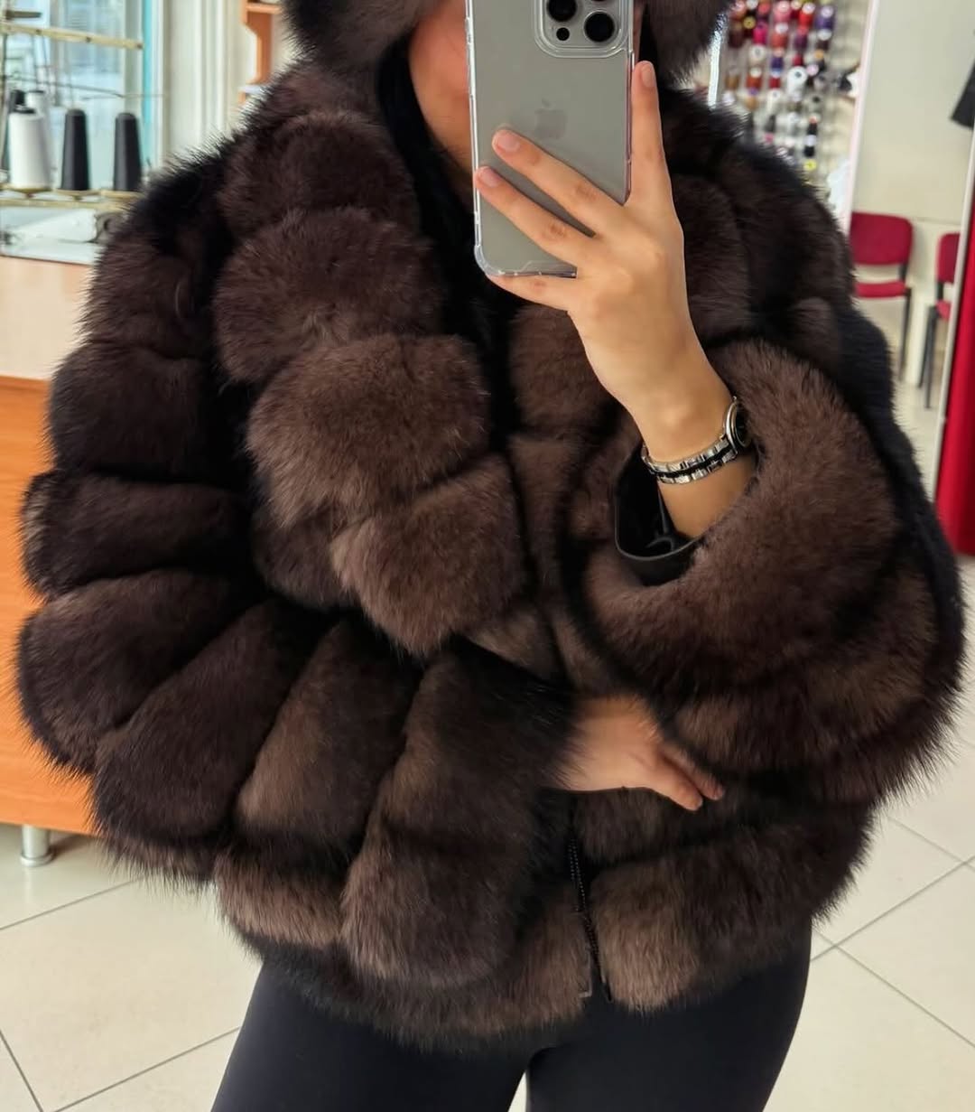.⚜️Fox Fur Coat