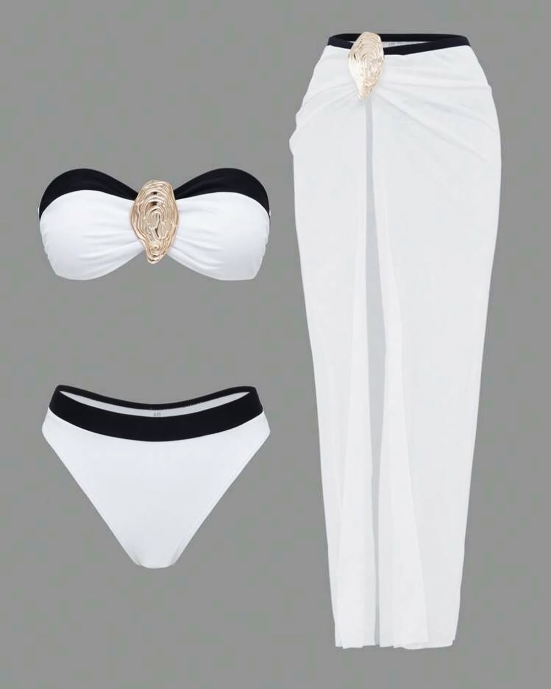 Zš3pcs Black/White Set