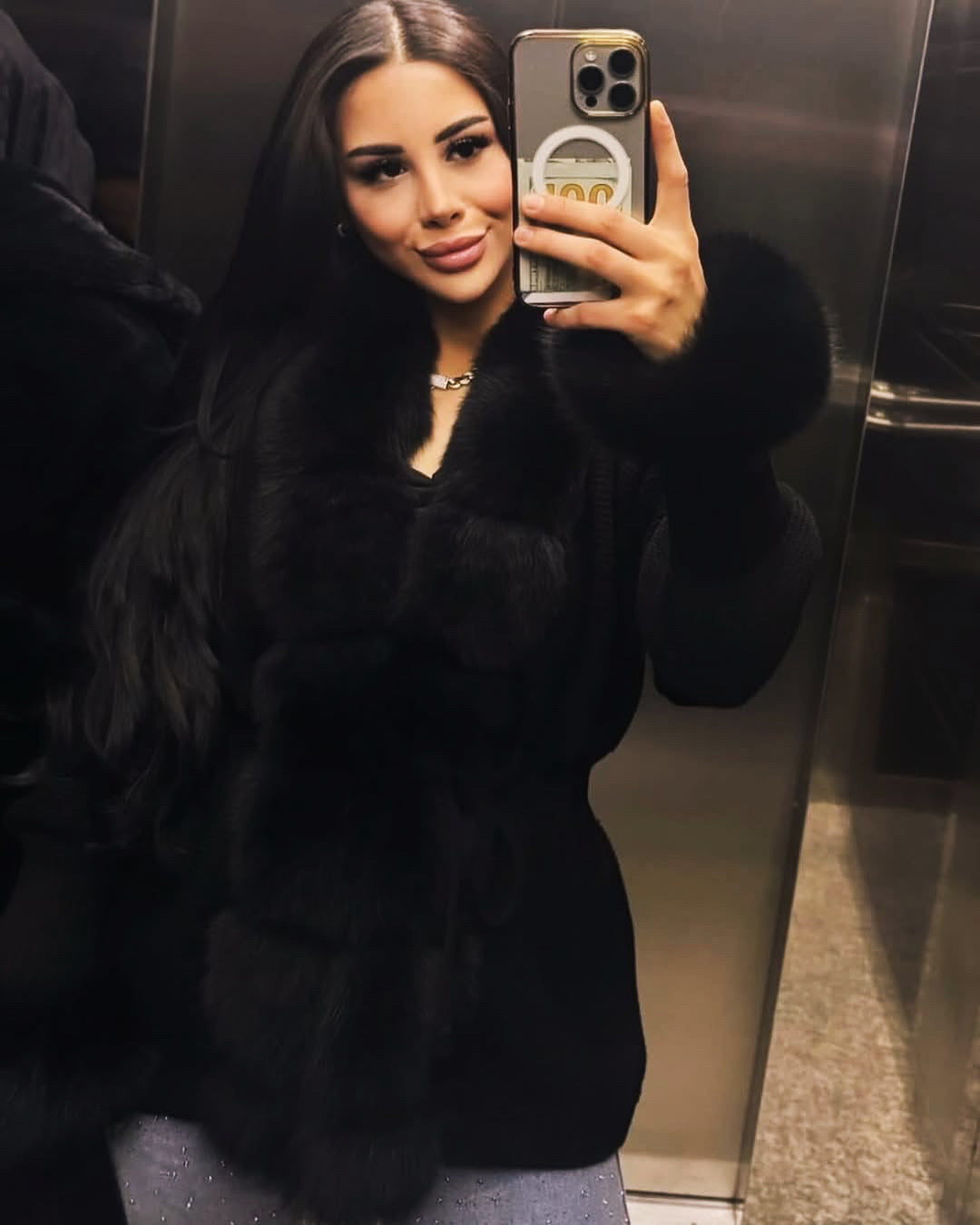 Z⚜️Fox Fur Cardigan
