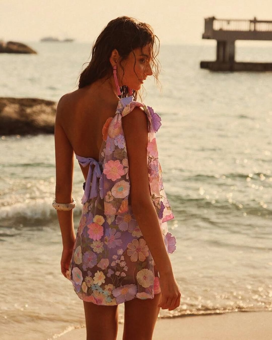 3pcs Floral Bikini Set