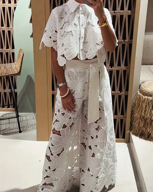 .Floral Top Seller Set