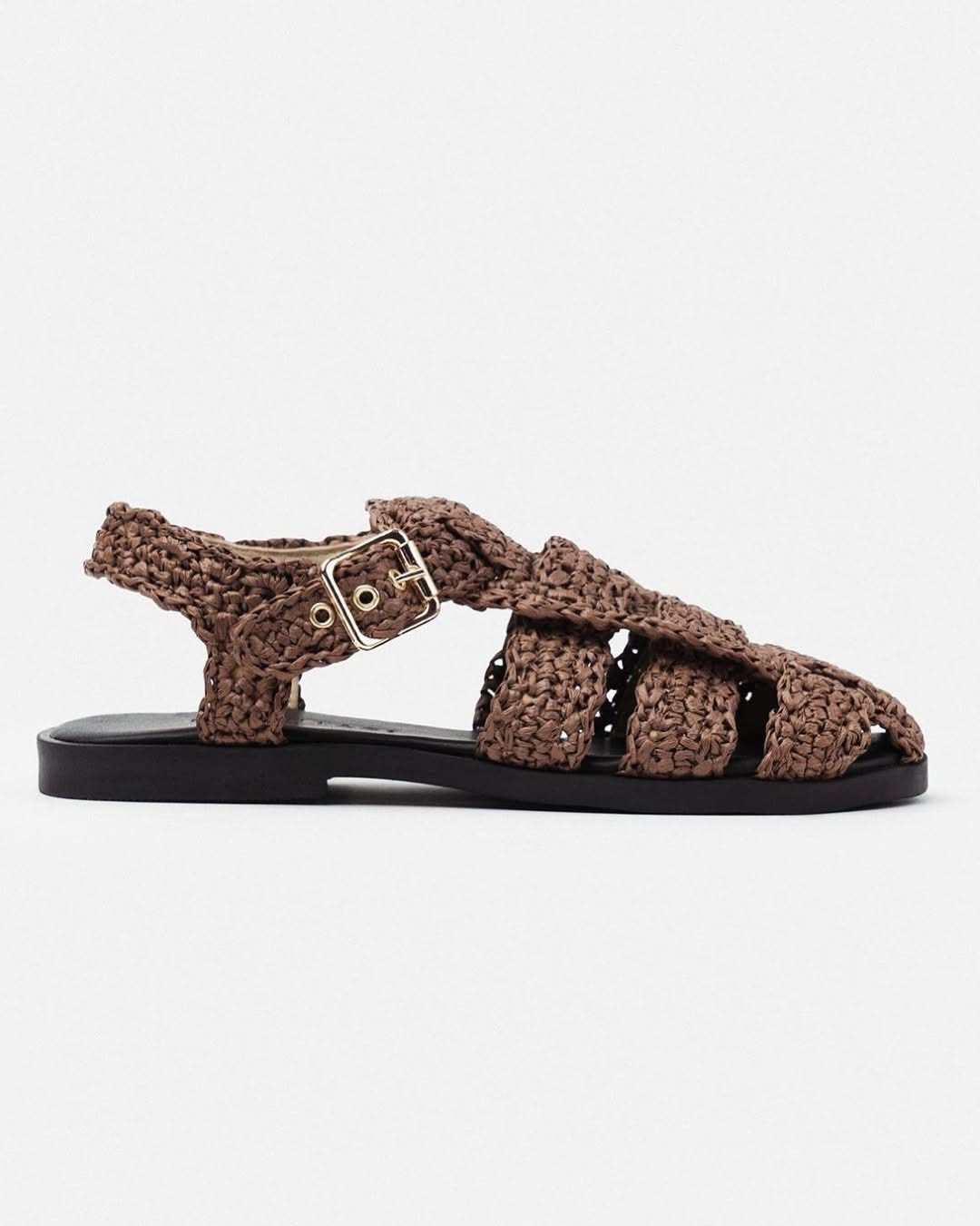 .NEW Ramona Straw Knit Sandals