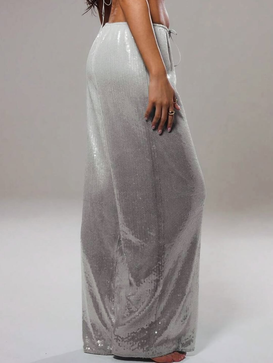 .Trendy Sequined Pants