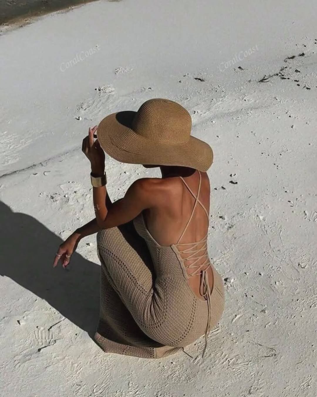 .NEW Sunkissed Net Dress