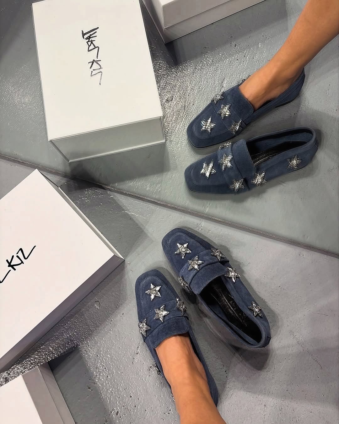 .NEW Genuine Suede Loafers