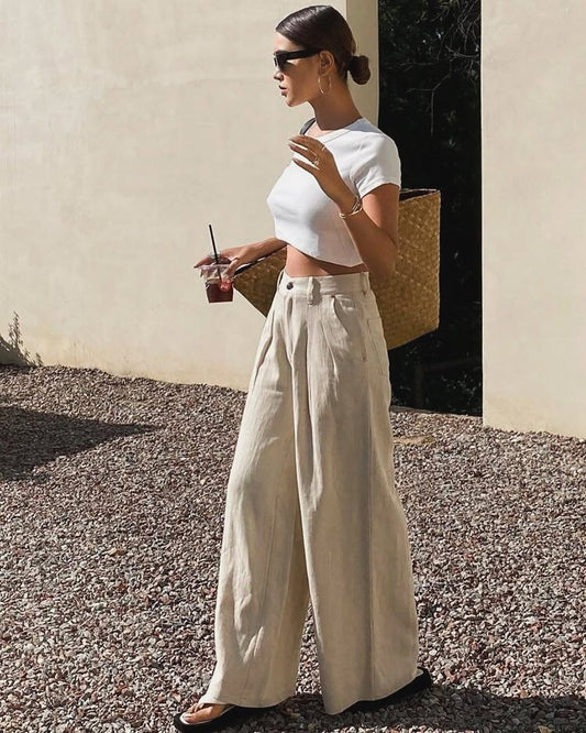Beige Pants
