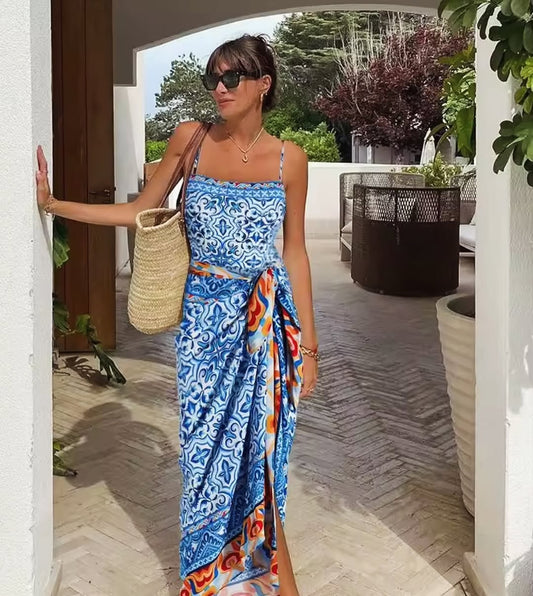 2pcs Blue Set
