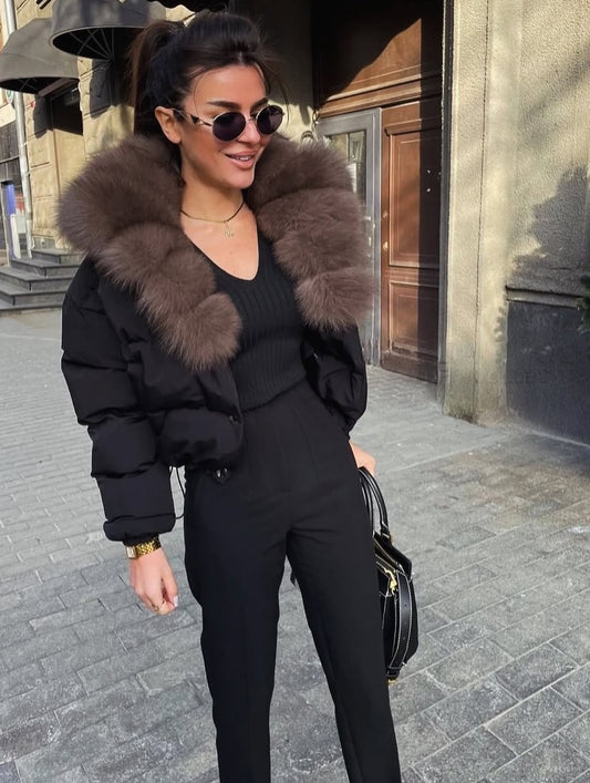 Z⚜️Fox Fur Puffer